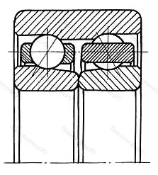 Подшипник  4286113 размер 65x100x35