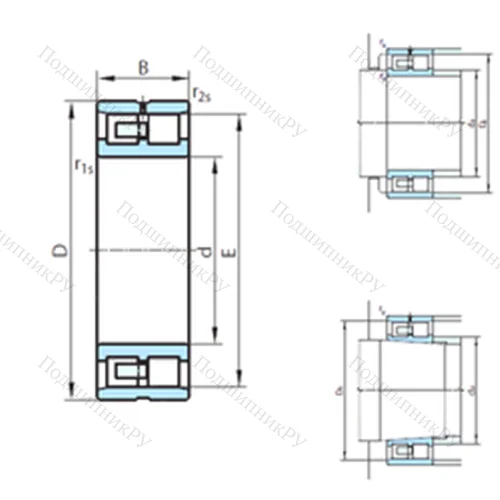 Подшипник роликовый радиальный NNU 4956W 33M