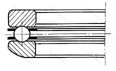 Подшипник  28212 (53212) размер 60x95x28