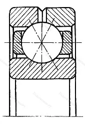 Подшипник  Q 210 (116210) размер 50x90x20