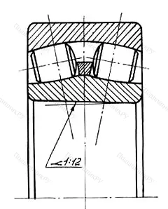 Подшипник  153526 (22226K) размер 130x230x64