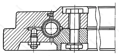 Модификация подшипника 3587/1390У размер 1390x1690x90