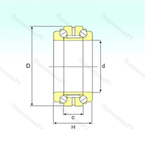 Подшипник шариковый упорно-радиальный 234936