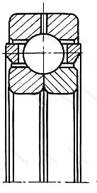 Подшипник  176210 (QJ 210) размер 50x90x20