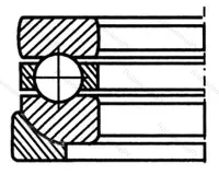 Подшипник  53209+U 209 (18209) 