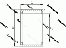 Подшипник HN 1412