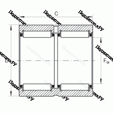 Подшипник RNA 6911-ZW-XL