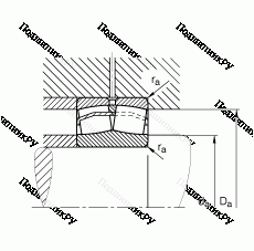 Подшипник 22232-E 1