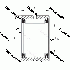 Подшипник RNA 4903-2RSR-XL