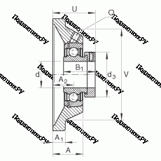 Подшипник PCJ 35-N