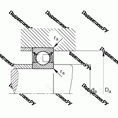 Подшипник 6008