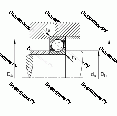 Подшипник 7203-B-JP